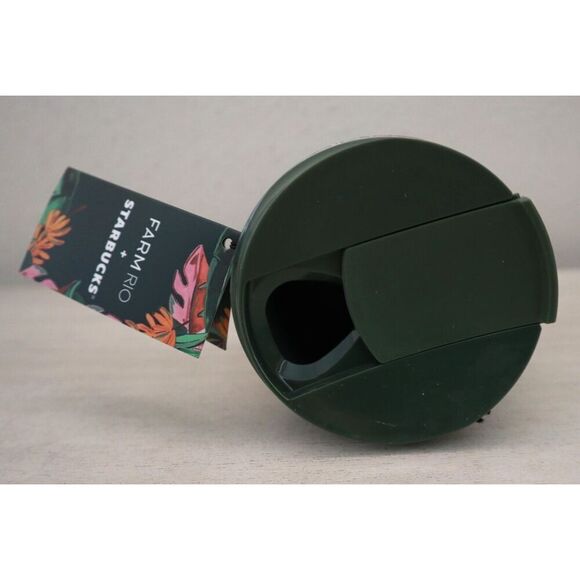 Farm Rio +Starbucks Green Banana Mix 16oz Hot Cup Tumbler Summer '25 RARE - Picture 8 of 13